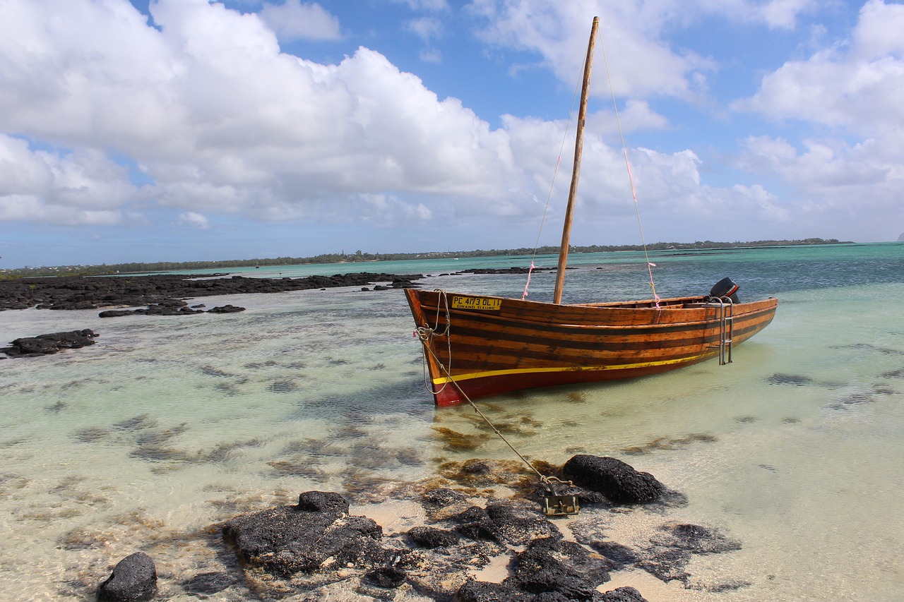 boat, nature, beach