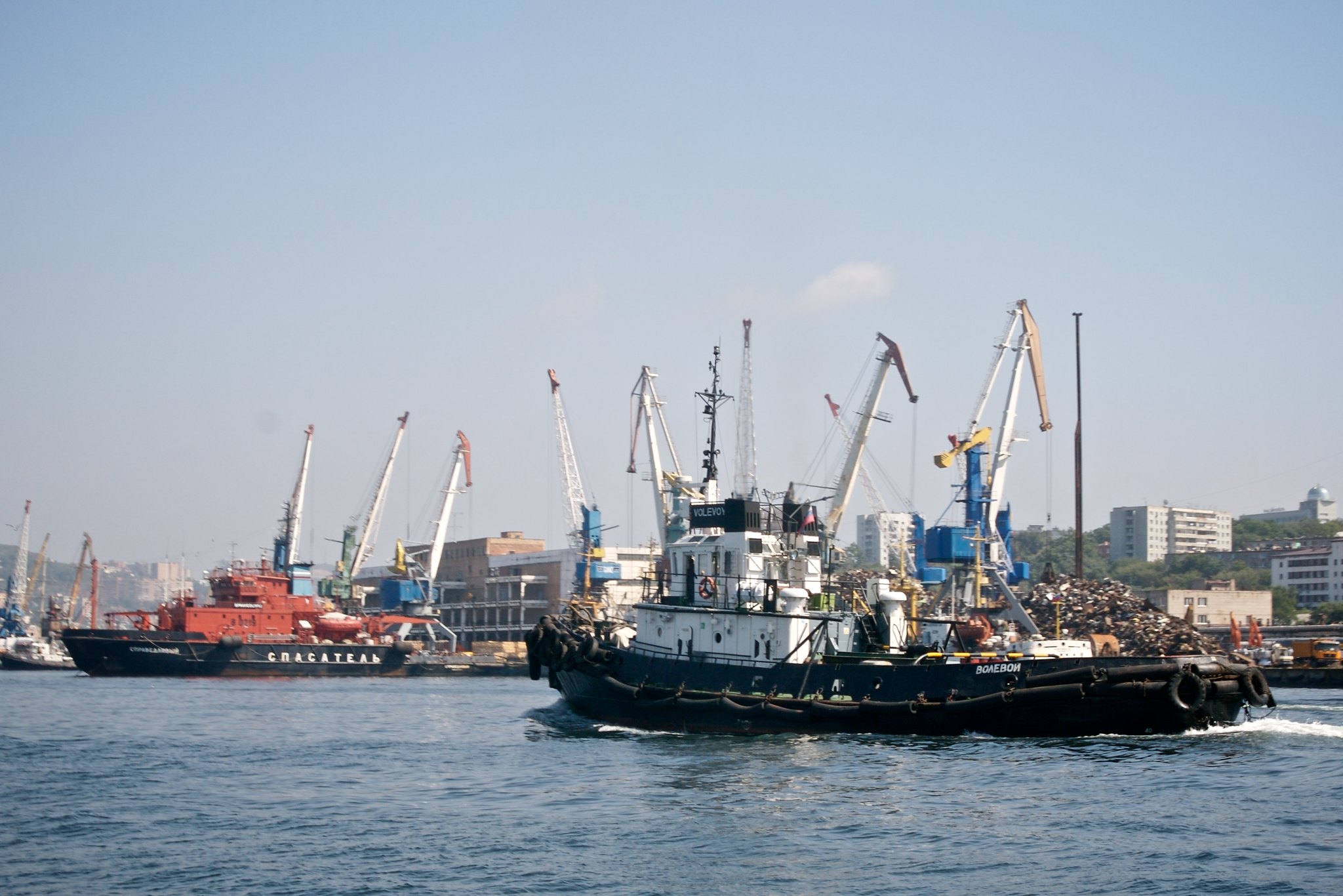 Vladivostok, bateaux de pêche