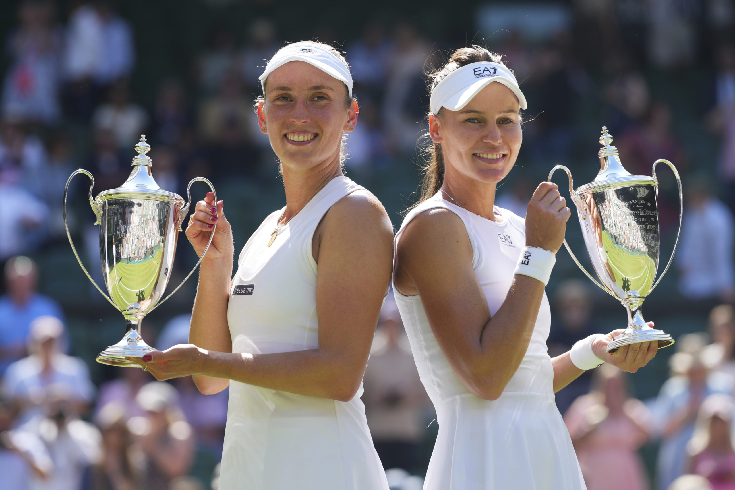 Elise Mertens et Veronika Koudermetova