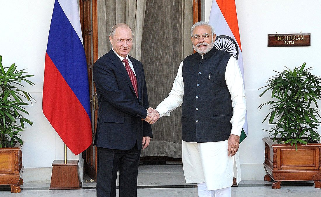 Poutine et Modi